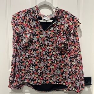CROSBY by Mollie Burch Multicolor Floral Blouse